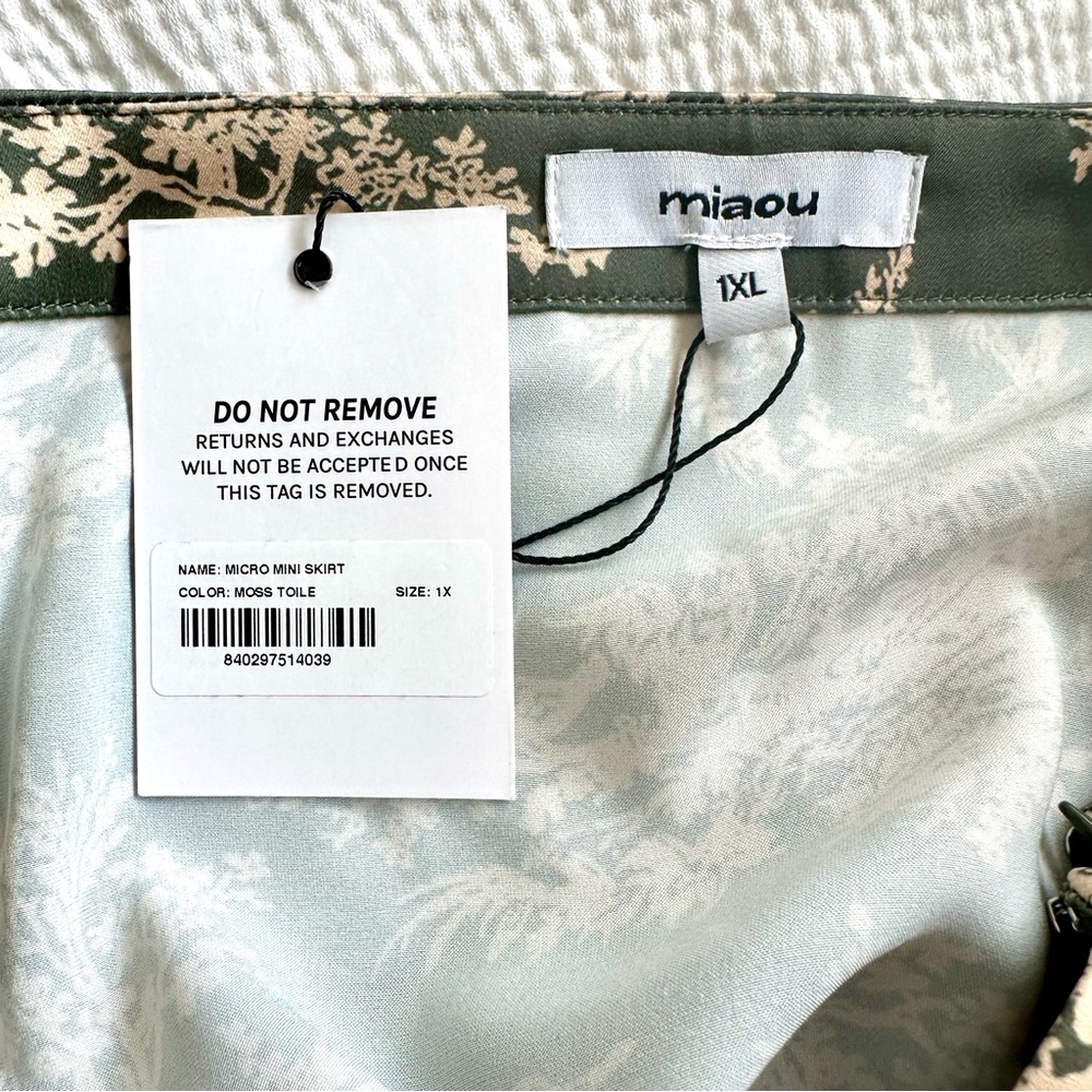 MIAOU NWT SKIRT - Picture 6 of 6